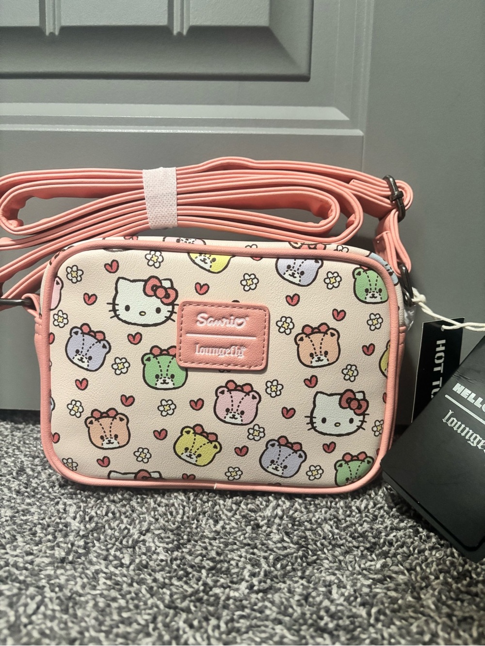 Loungefly Pink Hello Kitty & Friends Pastel Crossbody Bag
